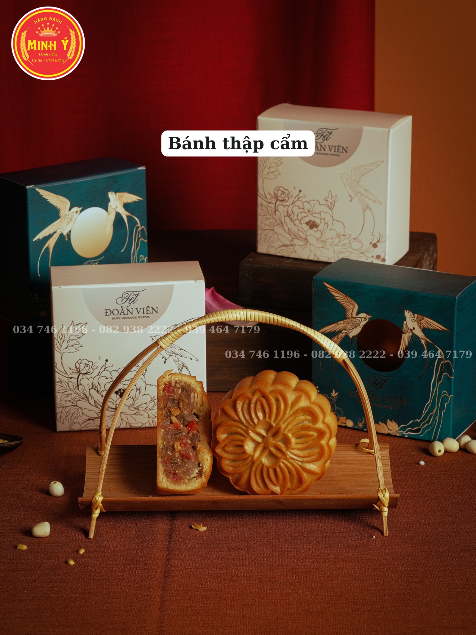 Bánh nướng thập cẩm Jambon hạt dưa (Minh Ý)